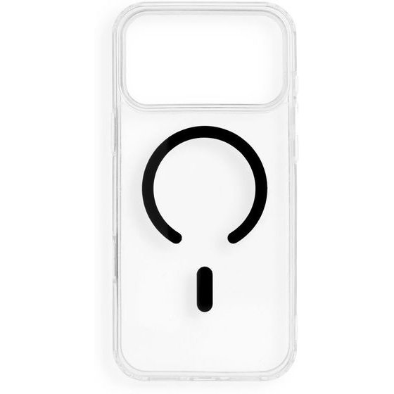 Case For Iphone 17 Pro Max / 18 Pro Max Drop Glue Colorful Ring Mag Cover Compatible With Magsafe Black OEM