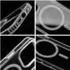 Case For Iphone 17 Pro Max / 18 Pro Max Drop Glue Colorful Ring Mag Cover Compatible With Magsafe Gray OEM