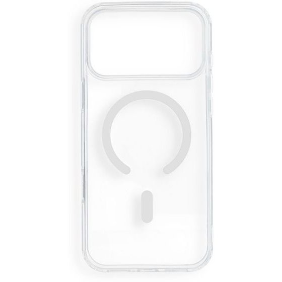 Case For Iphone 17 Pro Max / 18 Pro Max Drop Glue Colorful Ring Mag Cover Compatible With Magsafe White OEM