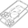 Case For Iphone 17 Pro Max / 18 Pro Max Electro Mag Cover Compatible With Magsafe Silver OEM