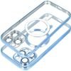 Case For Iphone 17 Pro Max / 18 Pro Max Electro Mag Cover Compatible With Magsafe Sky Blue OEM