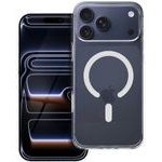Case For Iphone 17 Pro Max / 18 Pro Max Forcell F-Protect Clear Hybrid Premium Compatible With Magsafe Transparent OEM