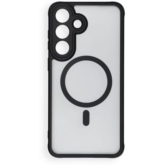 Case For Samsung S26 Fe Full Matte Mag Cover Compatible With Magsafe Black OEM