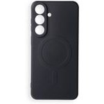 Case For Samsung S26 Fe Silicone Mag Cover Compatible With Magsafe (Camera protection) Black OEM