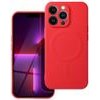Case For Samsung S26 Fe Silicone Mag Cover Compatible With Magsafe (Camera protection) Red OEM
