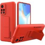 Wozinsky Kickstand Case Silicone Case With Stand Xiaomi Poco M4 Pro 5G Red 9145576247532 - (Wozinsky Kickstand Xiaomi Poco M4 Pro 5G Red)