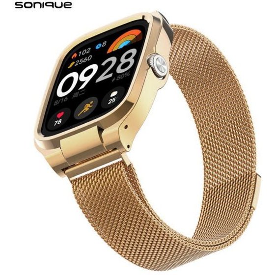 Sonique ������� Stainless Steel Milanese Classic ��� Xiaomi Redmi Watch 4 / Watch 6 / Watch 5 / Smart Band 8 Pro /9 Pro / 10 Pro �������