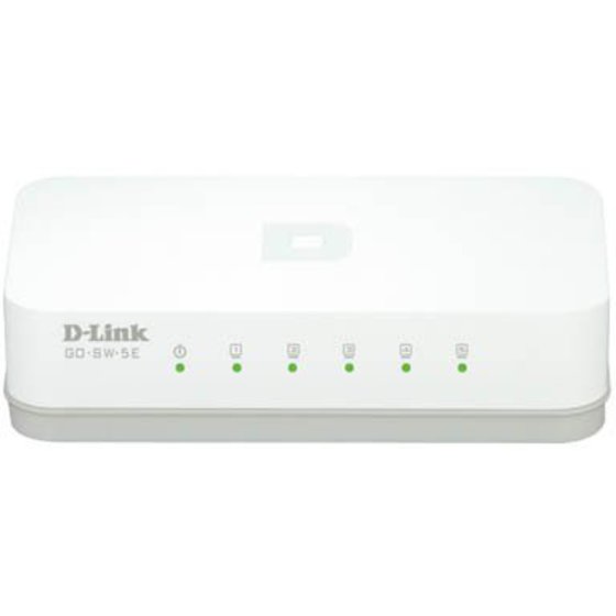 D-LINK GO-SW-5E 10/100 ETHERNET 5-PORT SWITCH - (790069388262)