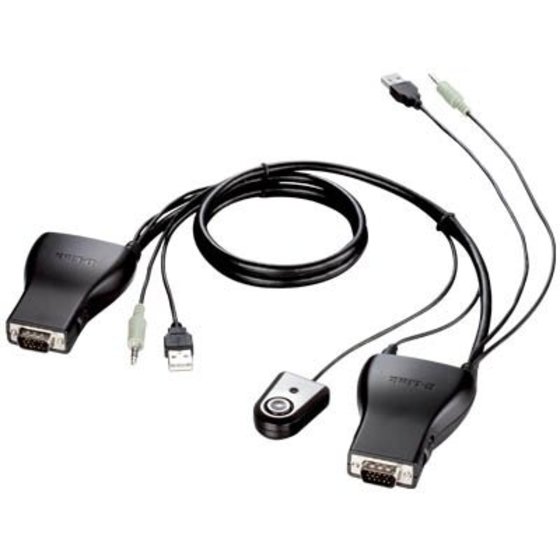 D-LINK DKVM-222 USB 2 PORT KVM SWITCH - (790069405334)