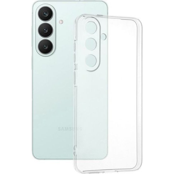 Techsuit - Clear Silicone - Samsung Galaxy S26 Fe / S25 Fe - Transparent