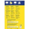 Avery Zweckform Labels 105mm x 148mm, A4, white, 4 labels, Higly adhesive, Packed By 20 pcs, For Laser And Inkjet Printe - (L7876-20)
