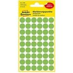 Avery Zweckform Labels 12mm, Neon green, 54 labels, marking, Packed By 5 pcs, For Hand Description - (3149)