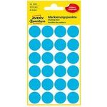 Avery Zweckform Labels 18mm, blue, 24 labels, marking, Packed By 4 pcs, For Hand Description - (3005)