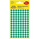 Avery Zweckform Labels 8mm, green, 104 labels, marking, Packed By 4 pcs, For Hand Description - (3012)