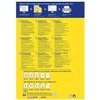Avery Zweckform Labels 99.1mm x 139mm, A4, white, 1 label, waterproof, Packed By 25 pcs, For Laserjet Printers - (L7994-25)