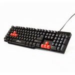 Red Fighter K1 Keyboard Wire (USB) US, Black - (YCRDUG01BU00)