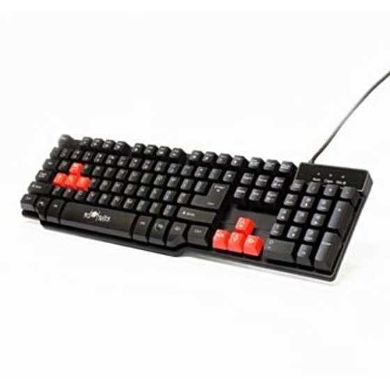 Red Fighter K1 Keyboard Wire (USB) US, Black - (YCRDUG01BU00)