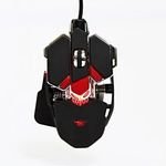 Red Fighter M1 Mouse wire, black, 4000DPi - (MMRDE01UGR00)