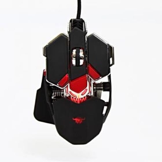 Red Fighter M1 Mouse wire, black, 4000DPi - (MMRDE01UGR00)
