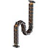 Powerton Ergo Ganso Pro Cable organizer, black-Orange - (WPECM5B)