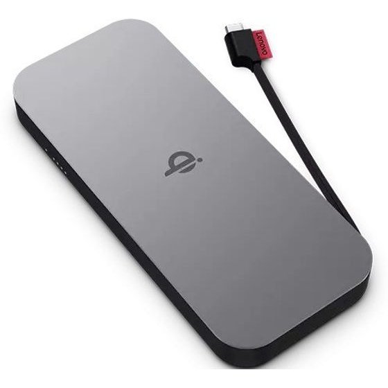 Lenovo Power Bank Lithium-Ion (Li-Ion) 10000 Mah Wireless Charging Black - (40ALLG1WWW)