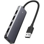 Ugreen Hub 4-in-1 USB-C Adapter To 4x Usb 3.0 + USB-C Grey - (64260)