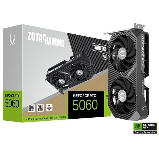 Zotac Gaming Geforce Rtx 5060 Twin Edge Plus Graphics Card - (ZT-B50600E2-10M)