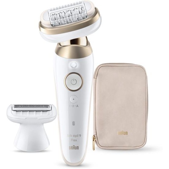 Braun Epilator Silk-Epil 9 9-030 3D / White, Gold - (963206)