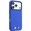 BMW Etui M Carbon Printed Ring Magsafe Do Iphone 18 Pro Max / 17 Pro Max Niebieski - (BMHMP18X26SWPCMBB)