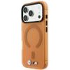 BMW Etui M Iml Frosted Metal Logo & Trims Magsafe Do Iphone 18 Pro / 17 Pro Pomaranczowy - (BMHMP18L26HTFMILO)