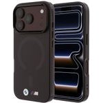 BMW Etui M Iml Frosted Metal Logo & Trims Magsafe Do Iphone 18 Pro Max / 17 Pro Max Bordowy - (BMHMP18X26HTFMILR)