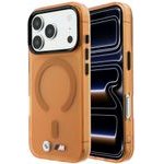 BMW Etui M Iml Frosted Metal Logo & Trims Magsafe Do Iphone 18 Pro Max / 17 Pro Max Pomaranczowy - (BMHMP18X26HTFMILO)