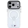 BMW Etui M Iml Glossy Metal Logo & Trims Magsafe Do Iphone 18 Pro / 17 Pro Przezroczysty - (BMHMP18L26HTGMILH)
