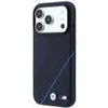 BMW Etui M Tire Track Blue Line Magsafe Do Iphone 18 Pro Max / 17 Pro Max Granatowy - (BMHMP18X26SWPDKV)
