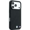 BMW Etui M Tire Track Metal Logo Magsafe Do Iphone 18 Pro Max / 17 Pro Max Czarny - (BMHMP18X26SWPDKK)