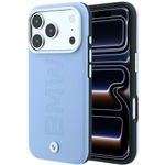 BMW Etui Sign Centered Deboss Magsafe Do Iphone 18 Pro / 17 Pro Niebieski - (BMHMP18L26SWOWMB)
