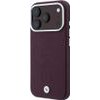 BMW Etui Sign Centered Deboss Magsafe Do Iphone 18 Pro Max / 17 Pro Max Bordowy - (BMHMP18X26SWOWMR)