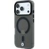 BMW Etui Sign Frosted Iml & Metall Logo Magsafe Do Iphone 18 Pro Max / 17 Pro Max Czarny - (BMHMP18X26HTFSILK)