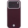 BMW Etui Sign Inclined Deboss Letters Magsafe Do Iphone 18 Pro / 17 Pro Bordowy - (BMHMP18L26SWOWDR)