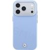 BMW Etui Sign Inclined Deboss Letters Magsafe Do Iphone 18 Pro / 17 Pro Niebieski - (BMHMP18L26SWOWDB)