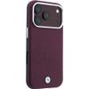 BMW Etui Sign Inclined Deboss Letters Magsafe Do Iphone 18 Pro Max / 17 Pro Max Bordowy - (BMHMP18X26SWOWDR)