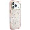 Guess Case Iml Leopard Glitter Triangle Logo Magsafe For Iphone 18 Pro Max / Iphone 17 Pro Max Pink - (GUHMP18XHLEGTGLP)