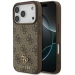 Guess Etui 4G Small Classic Logo Magsafedo Iphone 18 Pro / 17 Pro Brazowy - (GUHMP18LP4SM4MW)