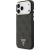 Guess Etui 4G Triangle Logo Magsafe Do Iphone 18 Pro Max / 17 Pro Max Czarny Srebrny - (GUHMP18XP4TSRCMK)