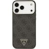 Guess Etui 4G Triangle Logo Magsafe Do Iphone 18 Pro Max / 17 Pro Max Czarny Srebrny - (GUHMP18XP4TSRCMK)