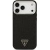 Guess Etui Glitter Triangle Logo Magsafe Do Iphone 18 Pro Max / 17 Pro Max Czarny - (GUHMP18XPFGTSCMK)