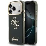 Guess Etui Iml 4G Script Metal For Iphone 18 Pro / Iphone 17 Pro Black - (GUHCP18L5HC4MLSK)