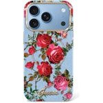 Guess Etui Iml Glitter Blossom Roses Do Iphone 18 Pro Max / 17 Pro Max Jasno Niebieski - (GUHMP18X6HTBGSLB)