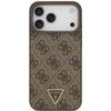 Guess Etui Leather 4G Triangle Strass Magsafe Do Iphone 18 Pro Max / 17 Pro Max Brazowy - (GUHMP18XP4TDPW)