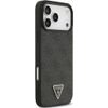 Guess Etui Leather 4G Triangle Strass Magsafe Do Iphone 18 Pro Max / 17 Pro Max Czarny - (GUHMP18XP4TDPLK)